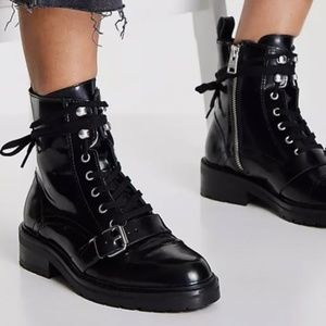 All Saints Leather Donita Boots